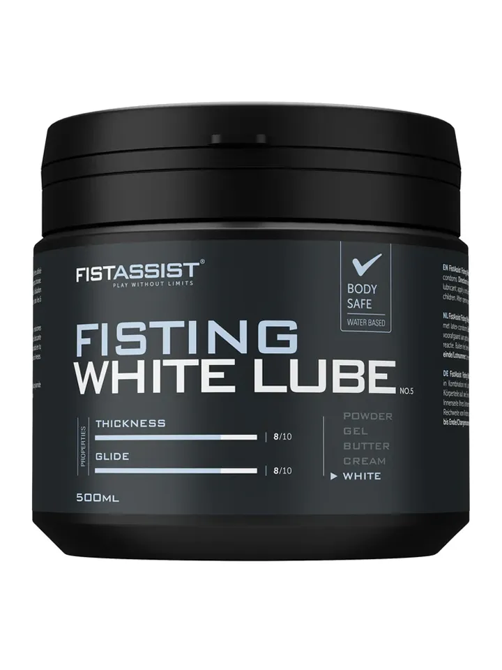 Fist Assist Fisting White Lube 500 ml - Glidmedel anal/fisting 0