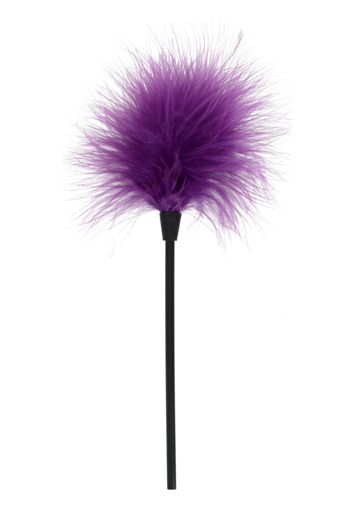SEXY FEATHER TICKLER PURPLE-1