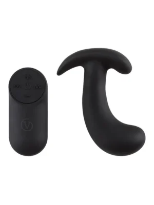 Ergonomic Prostate Vibrator With Remote - Prostatavibrator 0