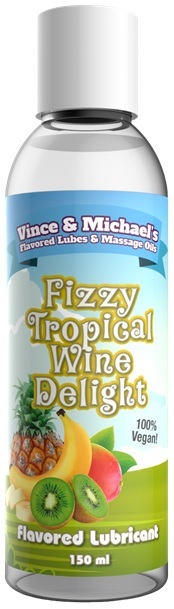 Fizzy Tropical Wine Delight Smaksatt Glidmedel 150 ml-1