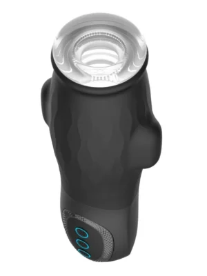 Bump Orgasm 5 Sucking & 10 Vibration Speeds - Masturbator med vibration 0