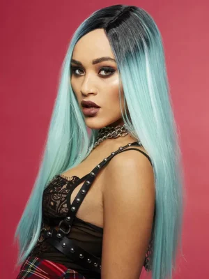Manic Panic Ombre Aqua Blue Wig - Peruk 0
