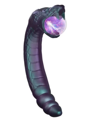 Rattle Snake Glowing Plasma Globe - Dragon dildo 0