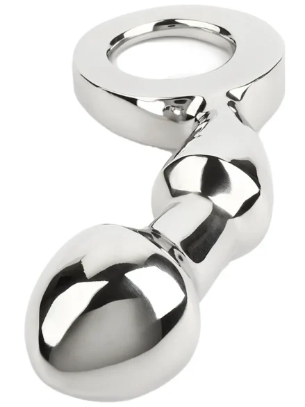 Mr Steel Drang Fun Plug - Analplugg med dragring 0