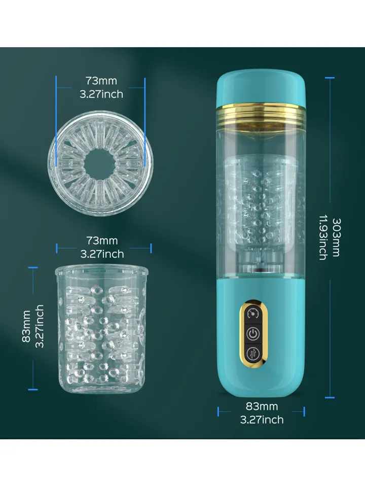 Hayden Rotating Male Masturbator & Automatic Stroker - Masturbator med motor 0