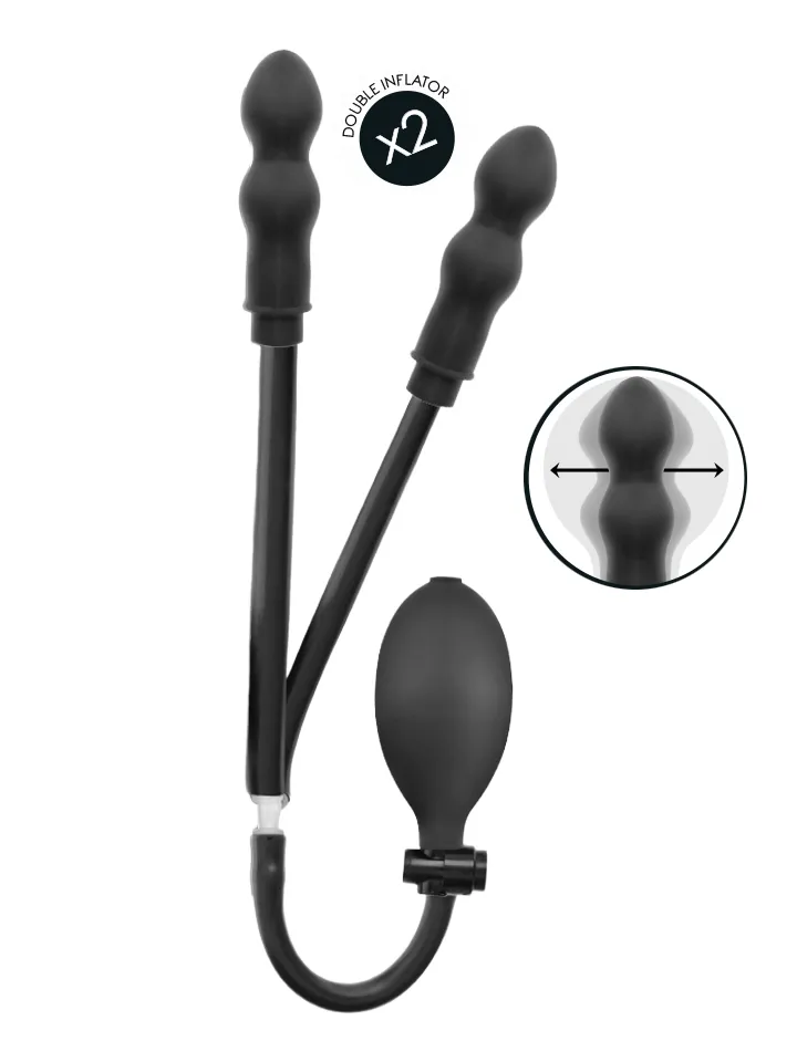 Addicted Toys Inflatable Double Butt Plug | Uncategorized | Intimast