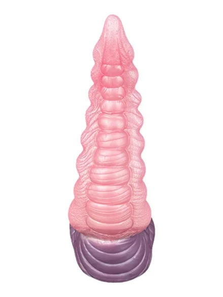 Pink Alien Gode Fantasy Octong 22 cm - Dragon dildo 0