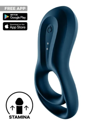 Satisfyer Epic Duo Connect App - Penisring med vibrator 0