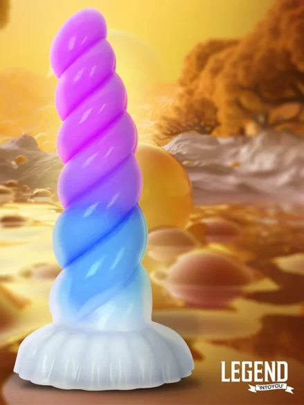 Aeros Liquid Silicone Dildo 21,5 cm - Dragon dildo 0