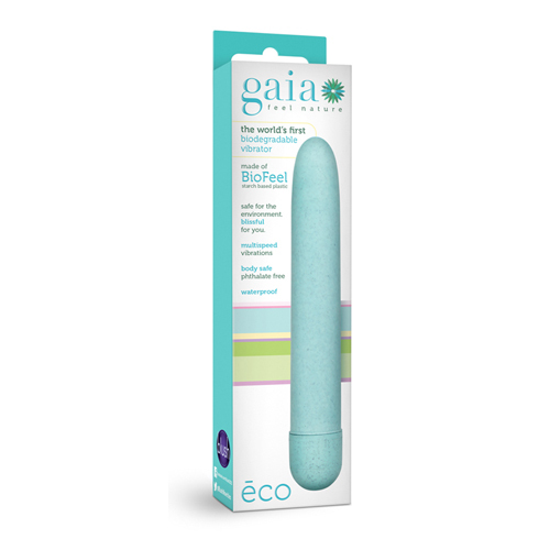 Gaia Eco Vibrator - Blue