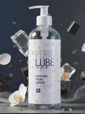 Pure Lube Anal Lubricant With Pump 500 ml - Glidmedel anal 0