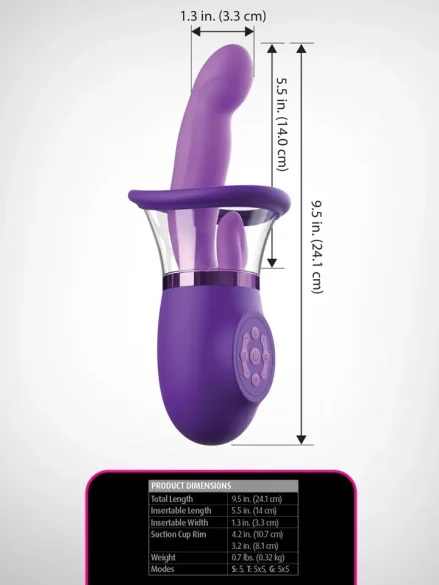 Fantasy For Her Ultimate Pleasure Pro Plus - G-punktsvibrator 0