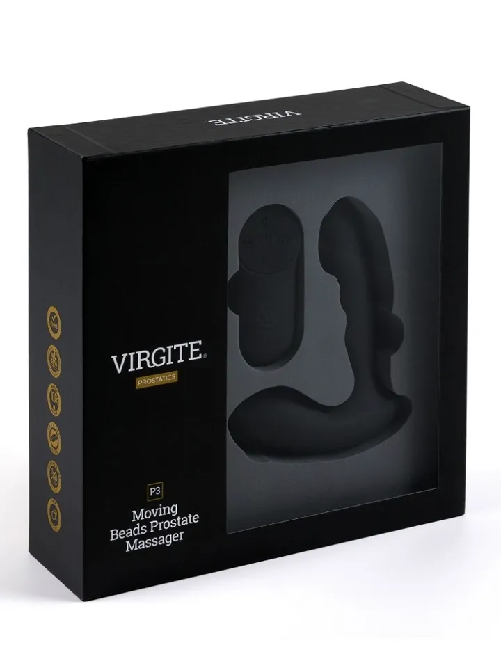 Prostate Vibrator With Remote Control - Prostatastimulator 0