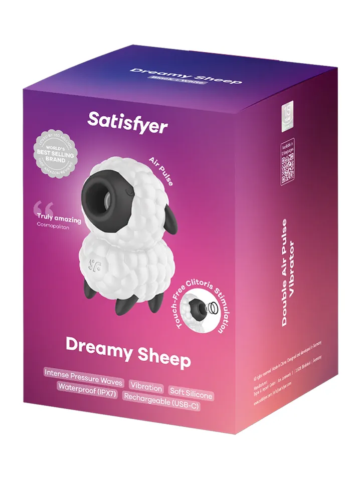 Satisfyer Dreamy Sheep - Lufttrycksvibrator 0