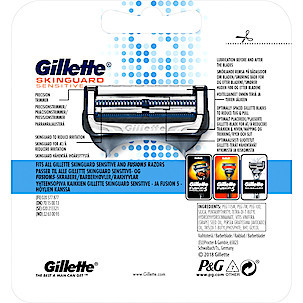 Gillette Rakblad Skinguard Sensitive 4-pack-2