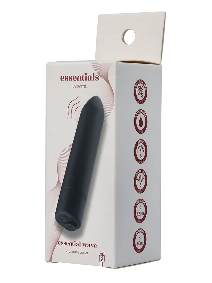 Wave Rechargeable Vibrating Bullet - Bulletvibrator 0