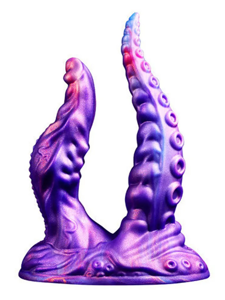 Pink Alien Poolik Dildo 22 cm - Dragon dildo 0