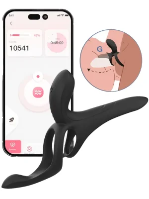 Pleasure Pivot App-Controlled Couples Vibrator - Appstyrd parvibrator 0
