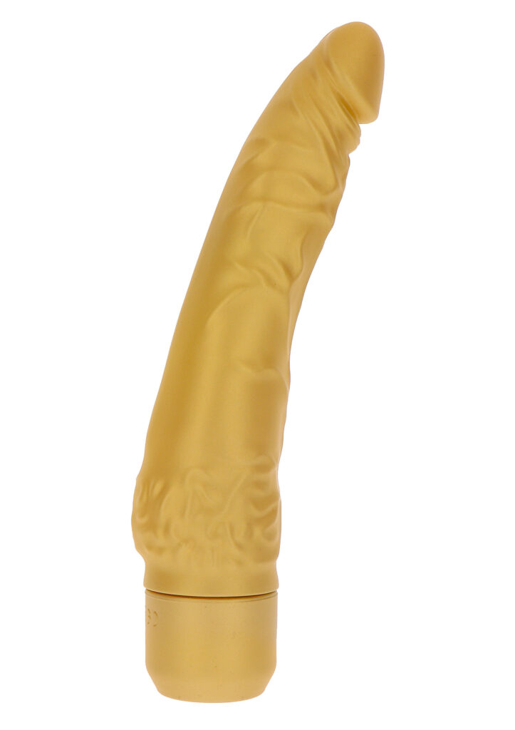 Gold Dicker Slim Vibrator-1