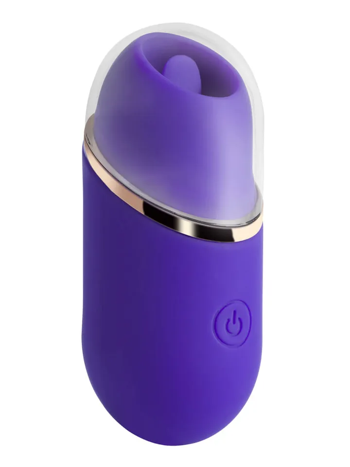 Abby Mini Clit Licking Vibrator Tongue - Klitorisstimulator 0