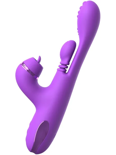 Pipedream Fantasy For Her Intimotion Pulse Pro - Rabbitvibrator med roterande tunga 0