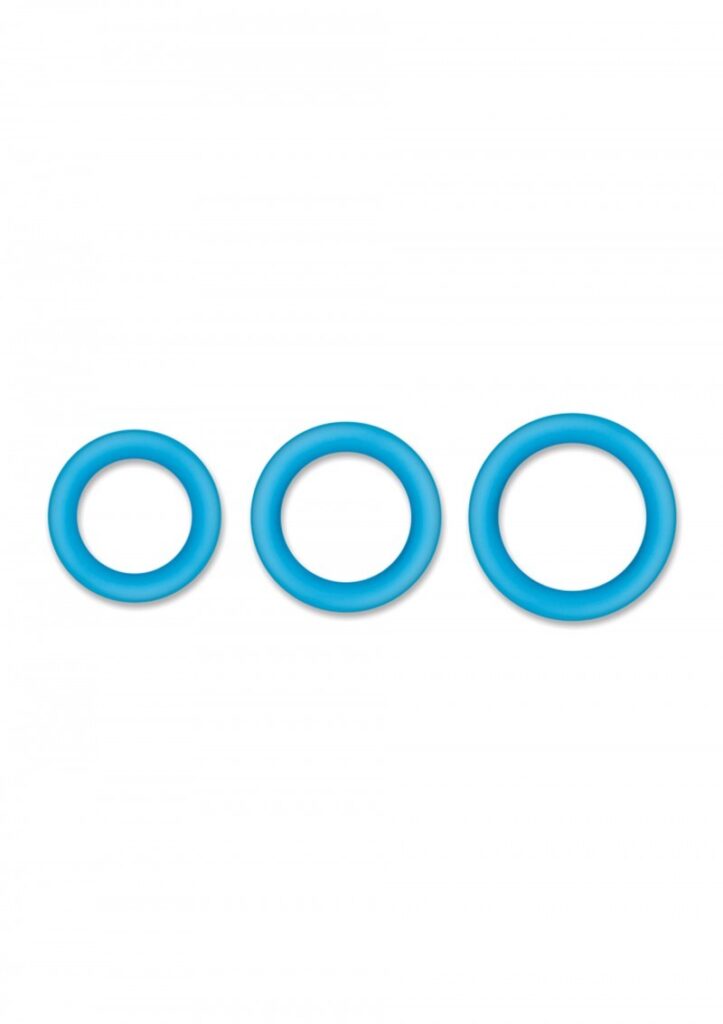 Halo 60mm Cockring Large Blue-2