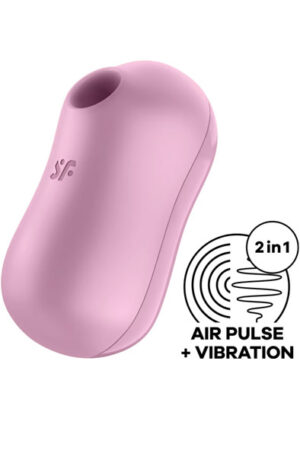 Satisfyer Cotton Candy Airpulse Stimulator - Lufttrycksvibrator 0