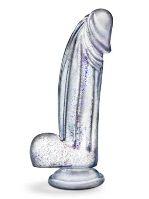 Bling Sparkling Clear Dildo 19 cm - Dildo 0