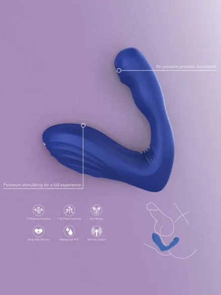 Alpha Arouser Prostate Air Stimulator - Prostatastimulator 0