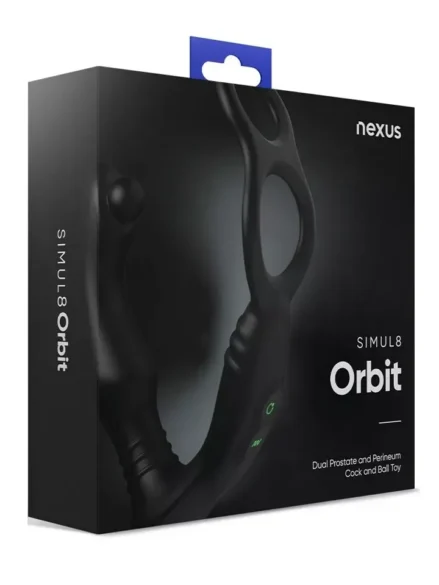 Nexus Simul8 Orbit Edition Prostate Vibrator - Prostatavibrator med penisring 0