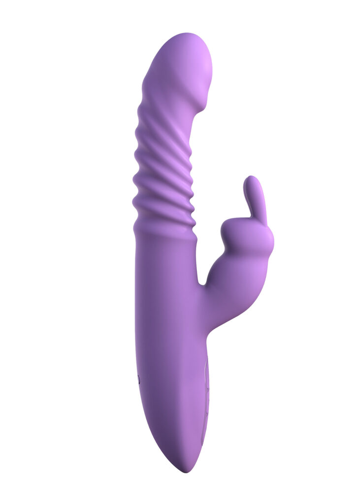 Her Thrusting Silicone Rabbit-1