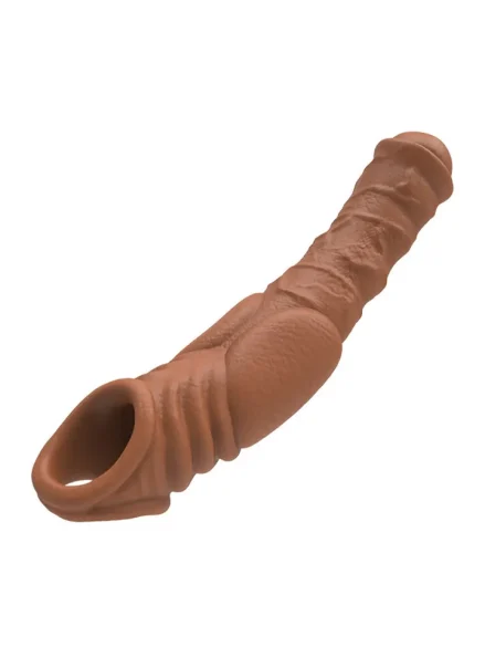 Crolik Vibrating Penis Sleeve 20 cm - Penisförlängare/Sleeve med vibrator 0