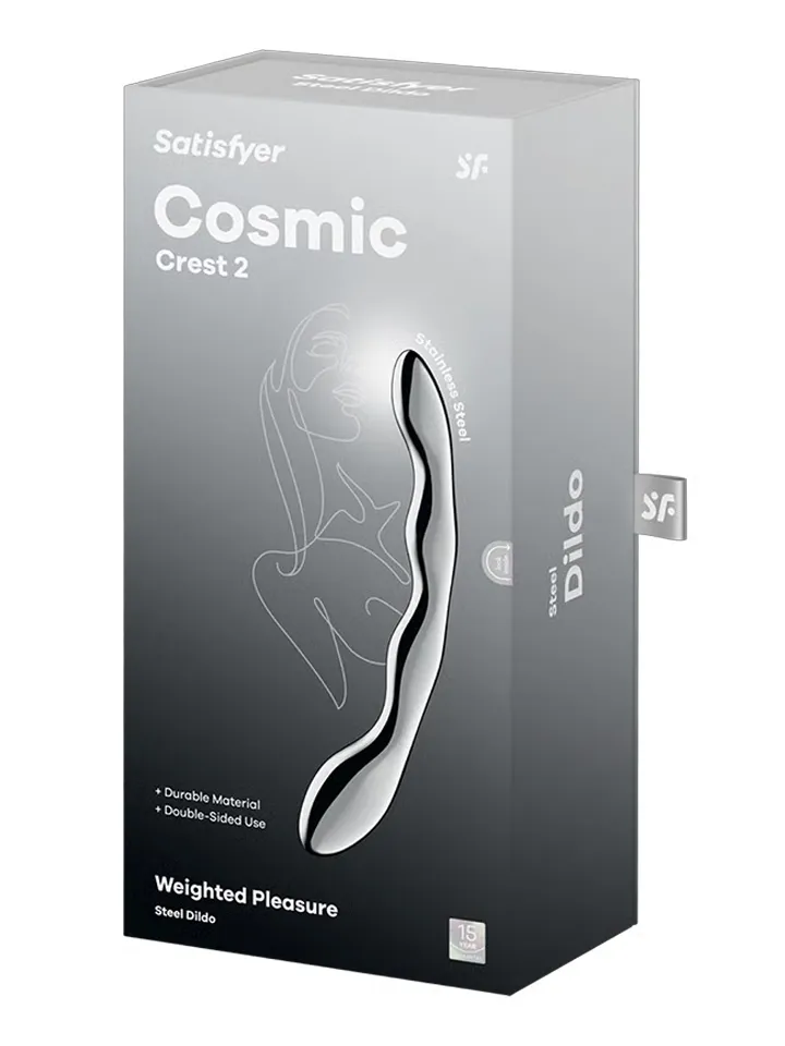 Satisfyer Cosmic Crest 2 - Ståldildo 0