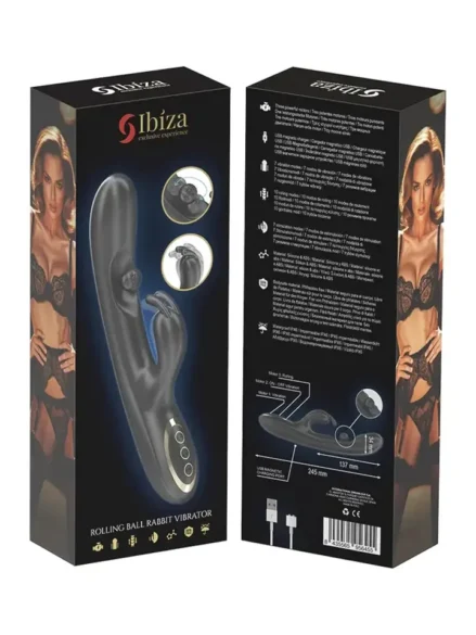 Powerful Rabbit Vibrator With Rolling Pearl - Rabbitvibrator 0