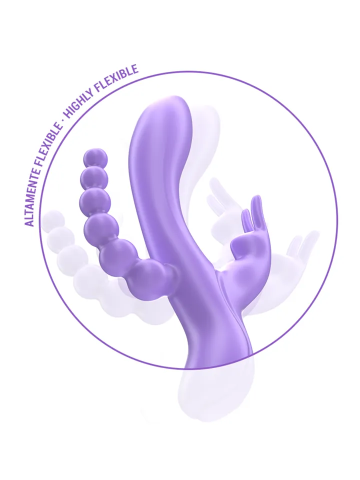 Intense Miko Triple Vibrator Rabbit & Stimulator & Anal - Rabbitvibrator 0