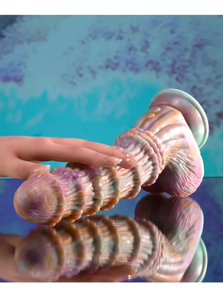 Evolved Vibrating Fantasy Dildo 27,6 cm - Dragon dildo 0