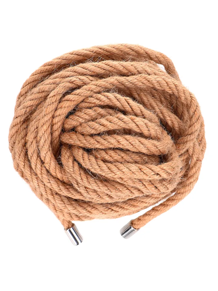 Hemp Rope With Metal Head 10 m - BDSM rep 0
