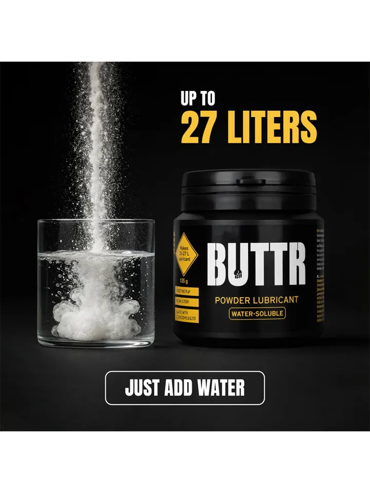 Buttr Powdered Lube Lubricant 135g - Glidmedel anal/fisting 0