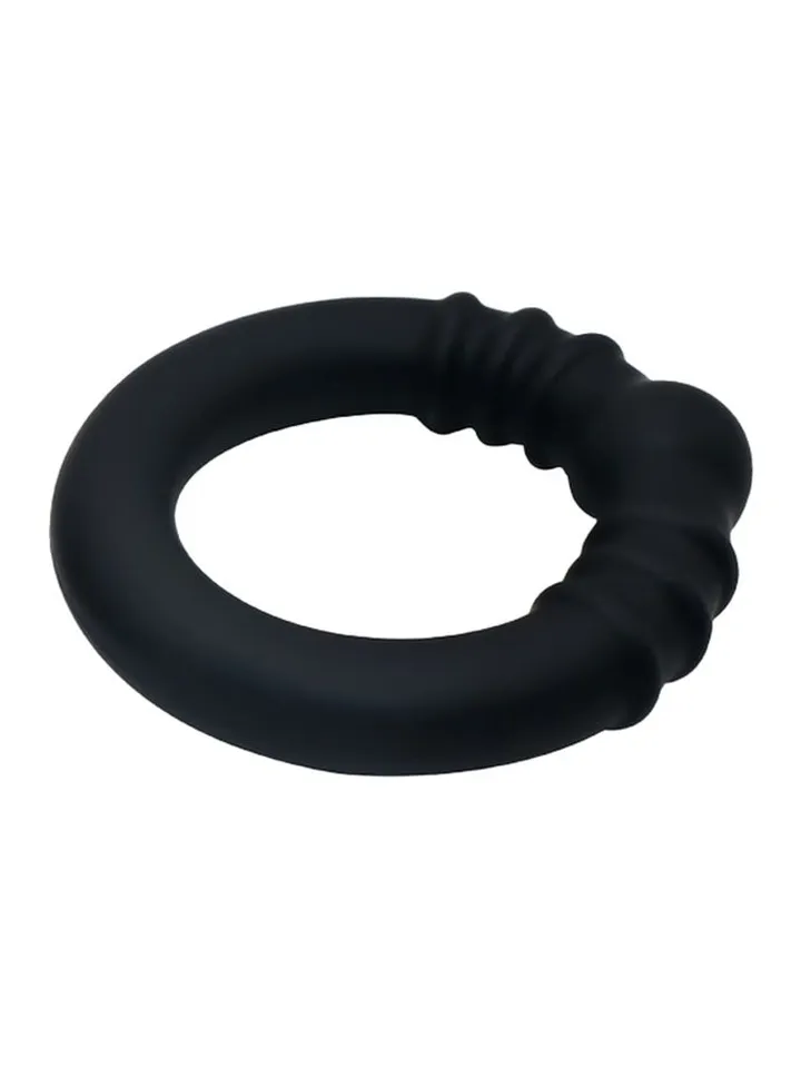 KSB Silicone Cockring With Steel-Core Large - Penisring 0