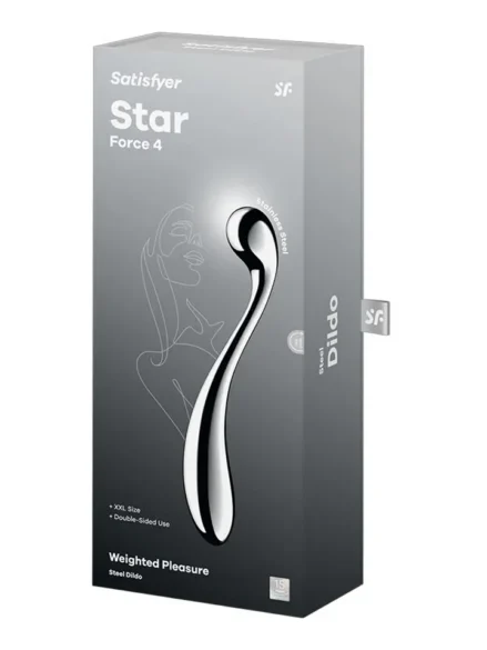 Satisfyer Star Force 4 - Ståldildo 0