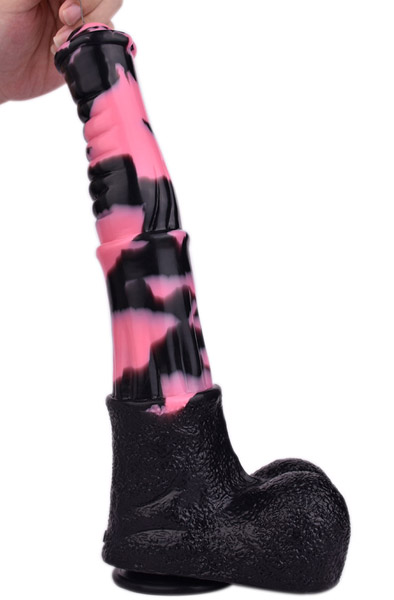 Mustang Mastery Dildo 34,5 cm - Dragon dildo 0