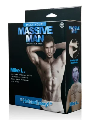 Mike Massive Man Inflatable Doll - Uppblåsbar Sexdocka 0