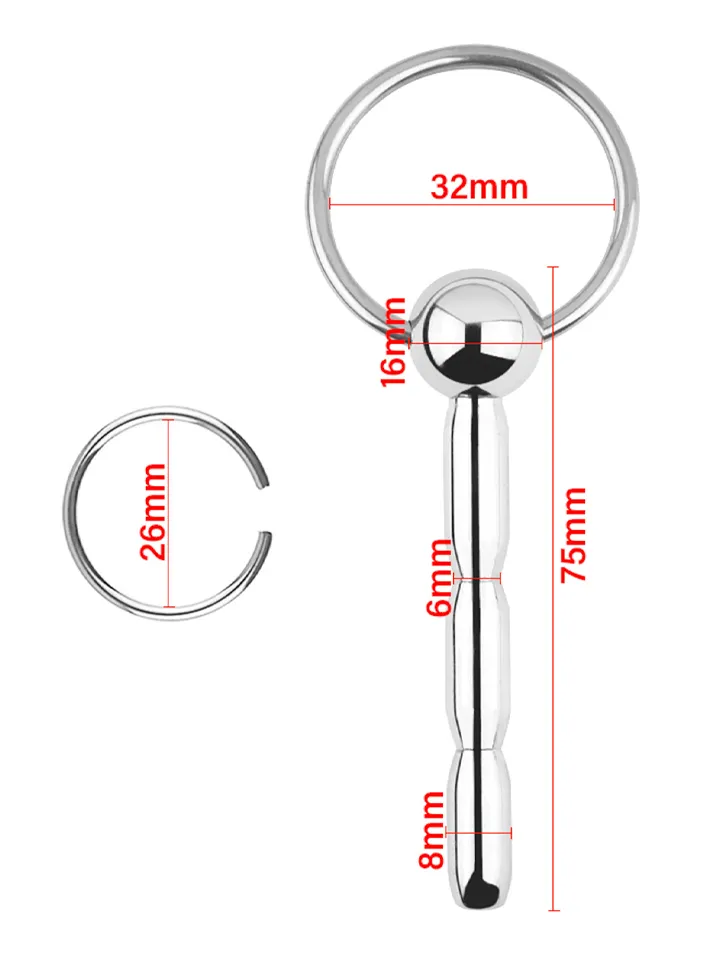 B-Series Metal Penis Plug No. 03 - Dilator 0