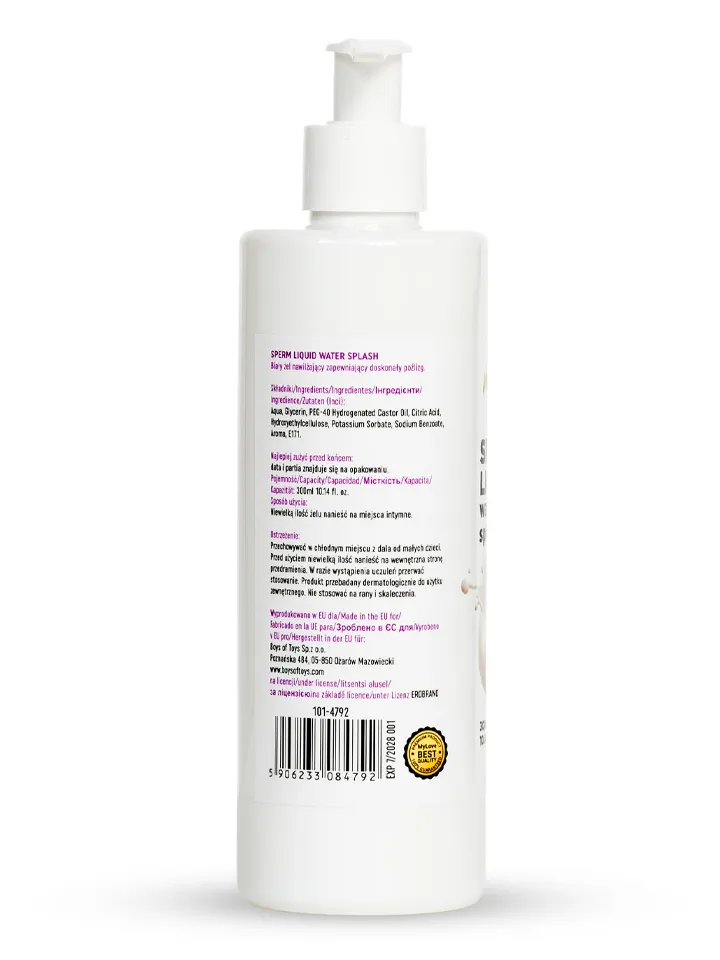 Sperm Liquid-Water-Splash 300 ml - Fejksperma 0