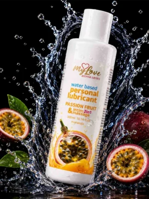Intim & Massage Lubricant Passion Fruit 300 ml - Glidmedel 0