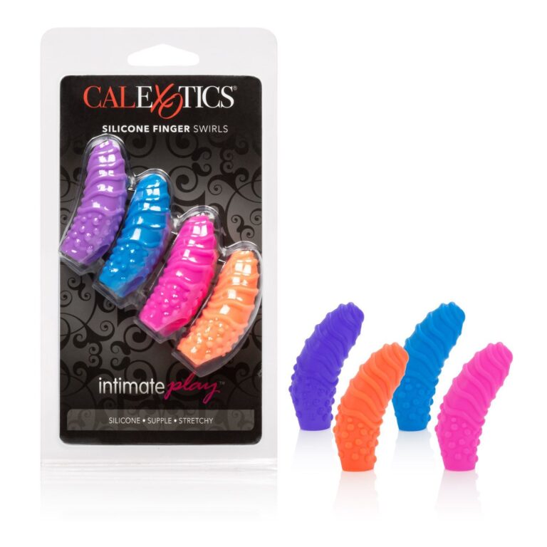 Intimate Play™ Silicone Finger Swirls-1