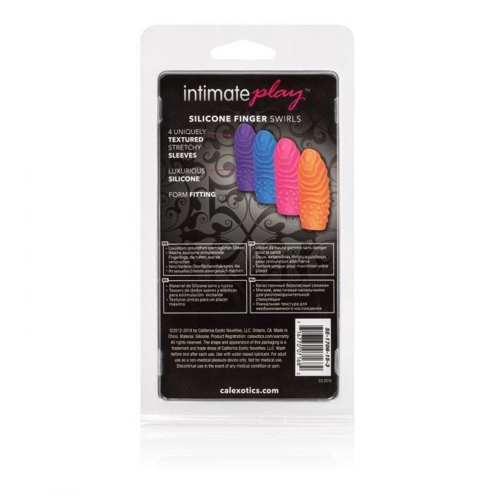 Intimate Play™ Silicone Finger Swirls-4
