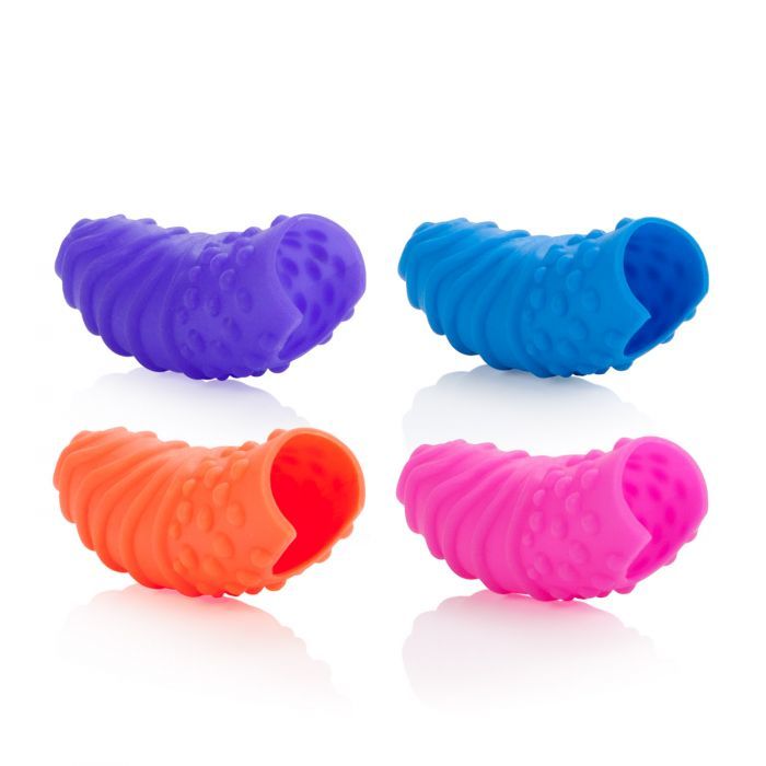Intimate Play™ Silicone Finger Swirls-6