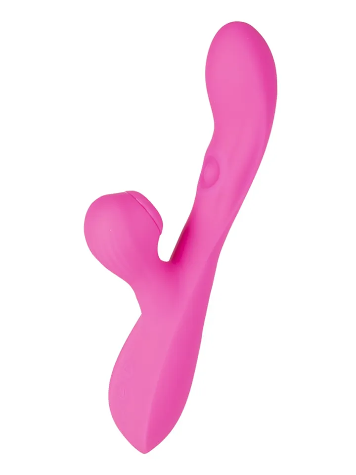 3in1 Vibrator With Suction & Vibration + Clit Licker - Rabbitvibrator 0