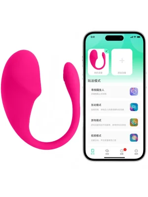 Wearable Bullet Vibrator With App - Appstyrt vibrerande ägg 0